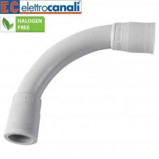 Καμπύλη Σωλήνα Φ16 PVC IP67 Halogen Free Elettrocanali 